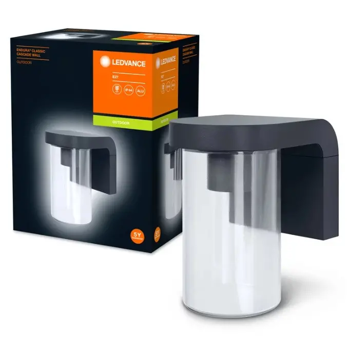 ЛАМПА ЗА ВЪНШЕН МОНТАЖ CLASSIC CASCADE WALL E27 ENDURA LEDVANCE