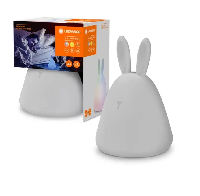 ДЕТСКА НОЩНА ЛАМПА NIGHTLUX RABBIT TOUCH USB RGBW LEDVANCE