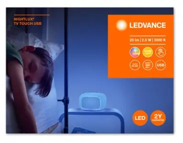 ДЕТСКА НОЩНА ЛАМПА NIGHTLUX TV TOUCH USB RGBW LEDVANCE - image 2