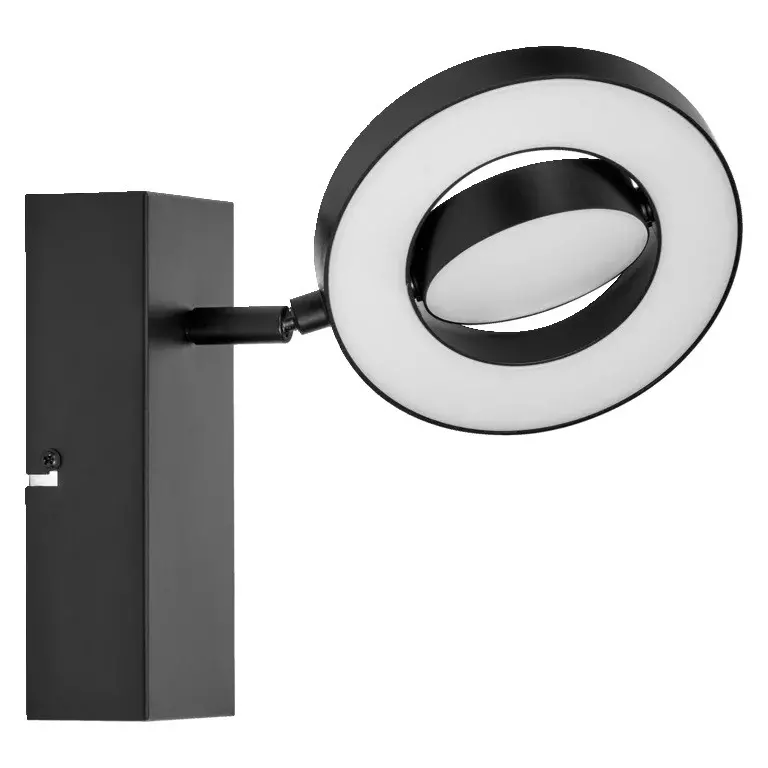 ОСВЕТИТЕЛНО LED ТЯЛО DECOR SPOT SATURN BLACK 1 SPOT LEDVANCE - image 1