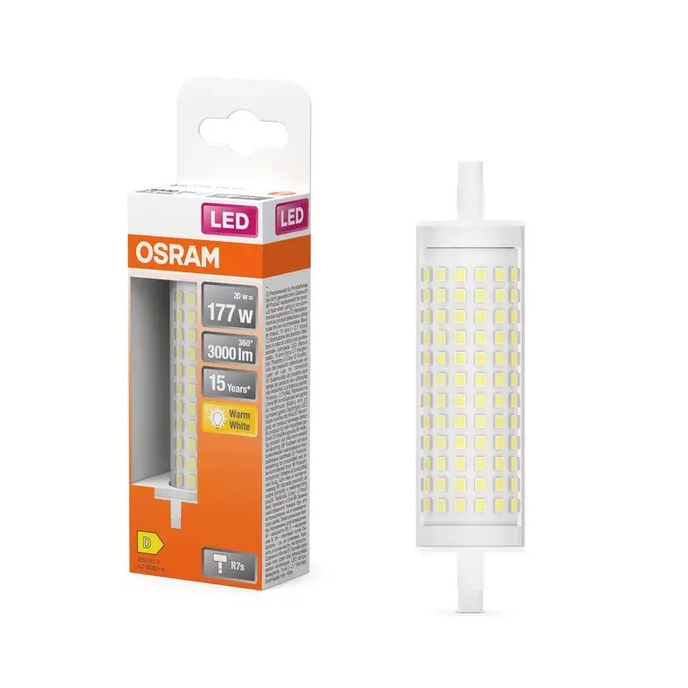 LED ЛАМПА LINE 118 CL177 20W/830 R7S LEDVANCE - image 3