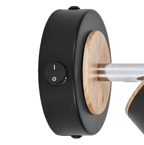 LED φωτιστικό DECOR SPOT PLUTO BLACK 1 SPOT LEDVANCE - 3