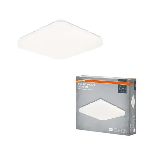 LED ПЛАФОН CEILING SQUARE IP20 33x33SM 24W 4000K IP20 LEDVANCE - image 1