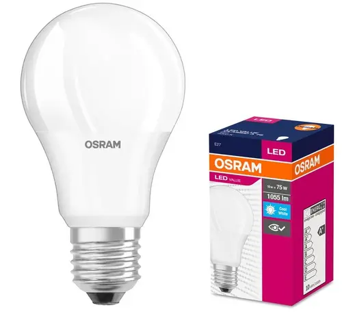Bec LED VALUE CLA75 1055lm/840 E27 LEDVANCE - 1