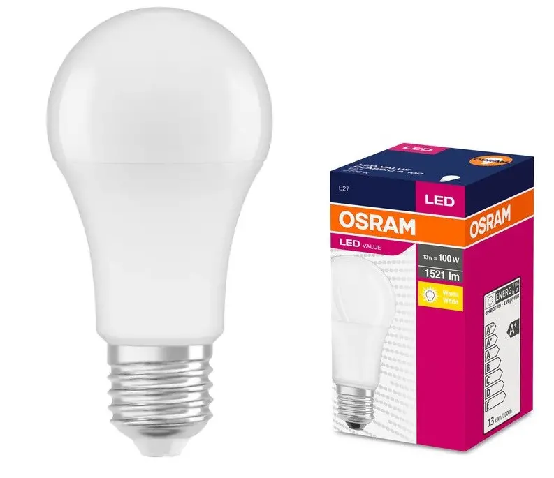 LED ЛАМПА VALUE CLA100 1521lm/827 E27 LEDVANCE