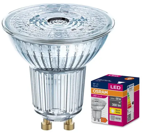 LED ЛАМПА LED VALUE PAR165036 3,6W/830 GU10 LEDVANCE