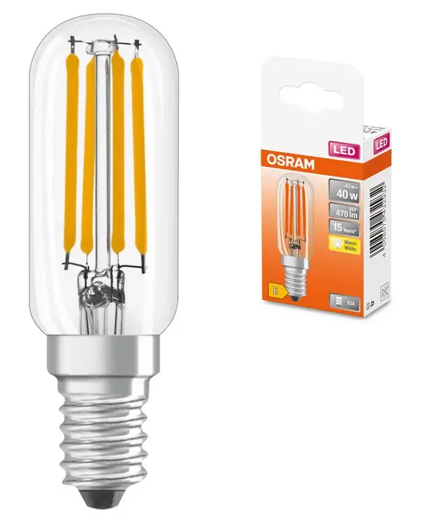 LED ЛАМПА ЗА АБСОРБАТОР T26 FIL 40/ 470lm 2700K Е14 LEDVANCE