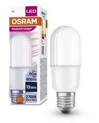 LED ЛАМПА PARATHOM CL STICK FR 60 8W/827 E27 LEDVANCE