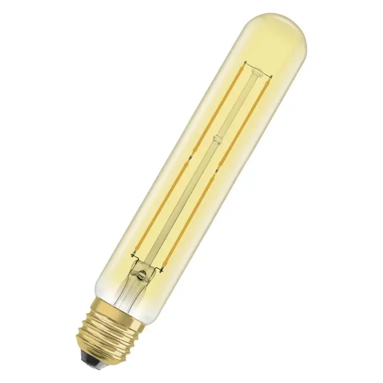 LED ЛАМПА VINTAGE 1906 LED CL TUBULAR FIL GOLD 35/4W/820 E27 LEDVANCE - image 1