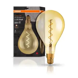 LED ЛАМПА VINTAGE 1906 LED CL A160 GOLD28 4W/820 E27 LEDVANCE