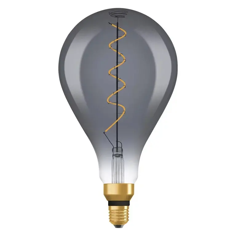 LED ЛАМПА VINTAGE 1906 LED DIM CL A160 SMOKE16 4W/818 E27 LEDVANCE - image 1