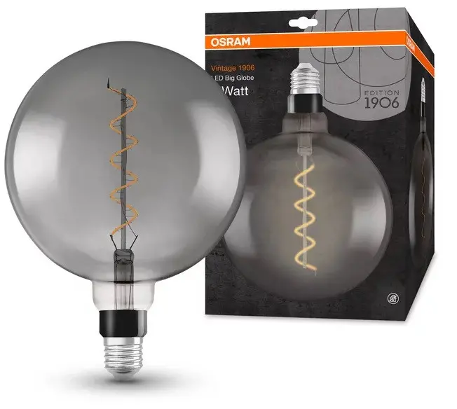LED ЛАМПА VINTAGE 1906 GLOBE200 SMOKE28 5W/300LM/818 E27 LEDVANCE