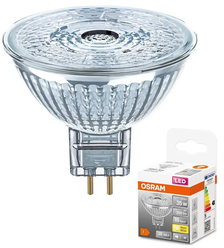 LED ЛАМПА MR163536 12V 3.8W/827 GU5.3 LEDVANCE