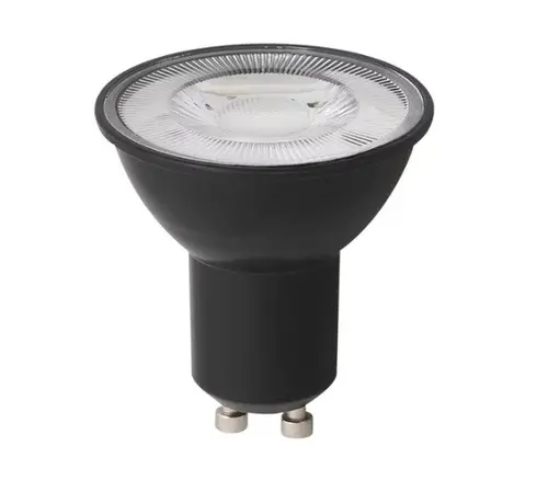 LED ЛАМПА VALUE BLACK PLAST PAR16 50 120° /827 GU10 LEDVANCE - image 1