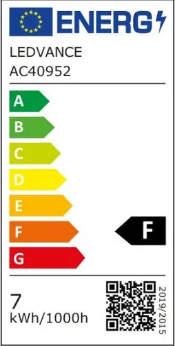 LED ЛАМПА VALUE BLACK PLAST PAR16 80 36° /840 GU10 LEDVANCE