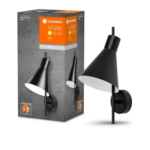 ДЕКОРАТИВНА ЛАМПА ЗА СТЕНА DECOR TOKIO WALL 830 LEDVANCE - ЧЕРЕН - image 1