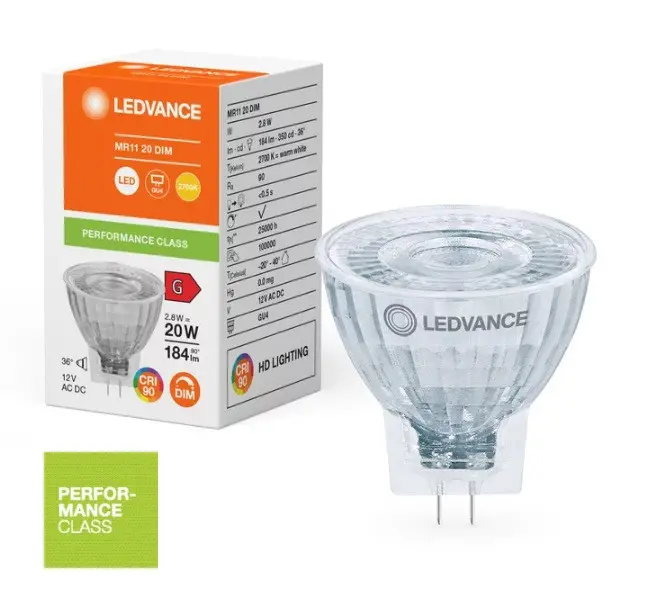 LED ЛАМПА MR11 DIM P 2.8W 927 GU4 LEDVANCE - image 2