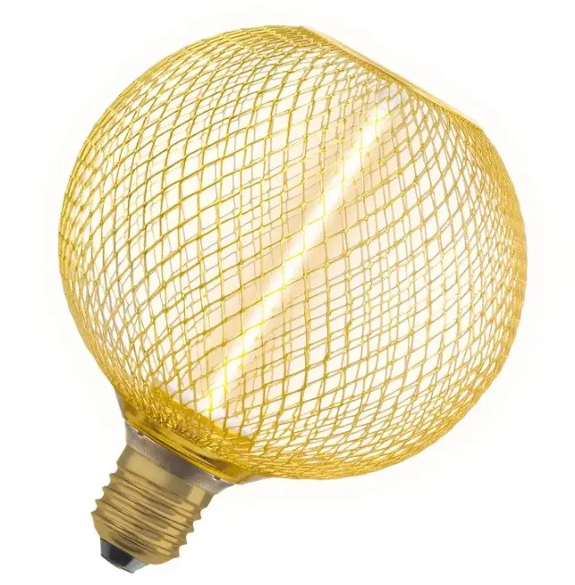 LED ЛАМПА DECOR STR GL125 GOLD/DIM 3.5W/818 E27 LEDVANCE - image 1