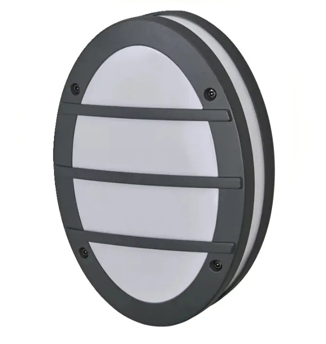 LED Λάμπα ENDURA CLASSIC IP65 E27 ORBIK WALL DARK GRAY LEDVANCE