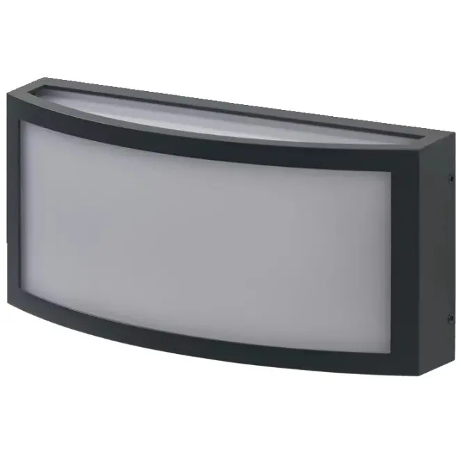 LED ЛАМПА ENDURA CLASSIC IP65 E27 CUADRA WALL DARK GRAY LEDVANCE - image 1
