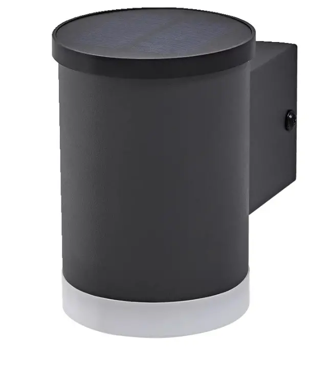 LED ЛАМПА ENDURA STYLE SOLAR WALL OXFORD DARK GRAY LEDVANCE - image 1