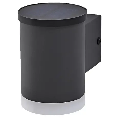 LED ЛАМПА ENDURA STYLE SOLAR WALL OXFORD DARK GRAY LEDVANCE - image 1