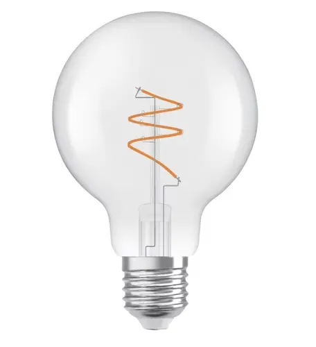 LED  ЛАМПА VINTAGE 1906 LED CL GL80 DIM CLEAR 4.6W927 E27 LEDVANCE - image 2
