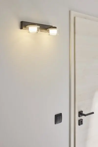 LED ЛАМПА ORBIS FLAME 2X5.5W CLICK CCT IP44 BLACK LEDVANCE - image 2