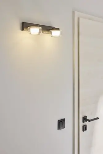 LED ЛАМПА ORBIS FLAME 2X5.5W CLICK CCT IP44 BLACK LEDVANCE - image 2