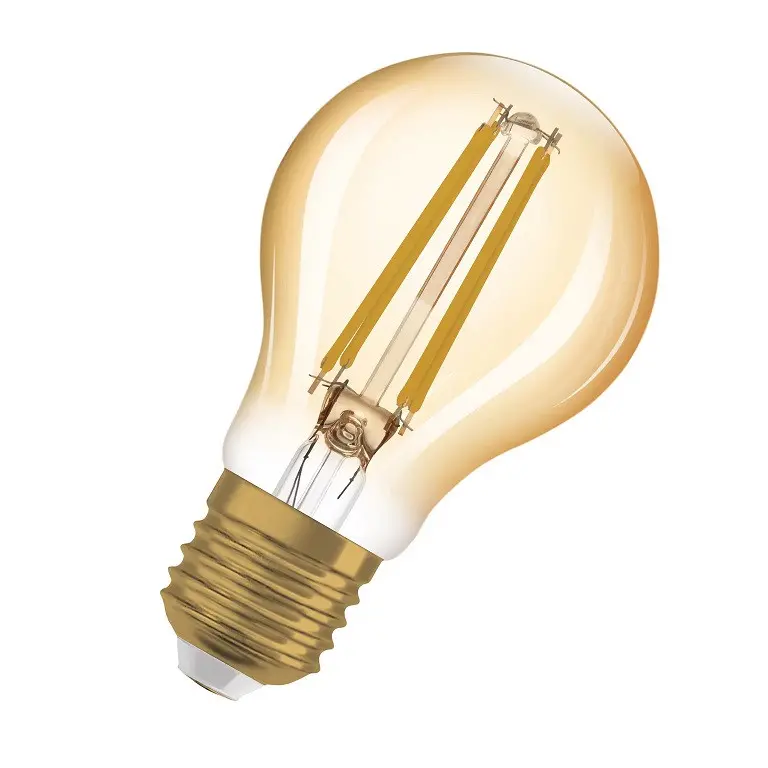 LED ЛАМПА VINTAGE 1906 LED CLA63 FIL GOLD 63 7,5W/824 E27 LEDVANCE - image 1
