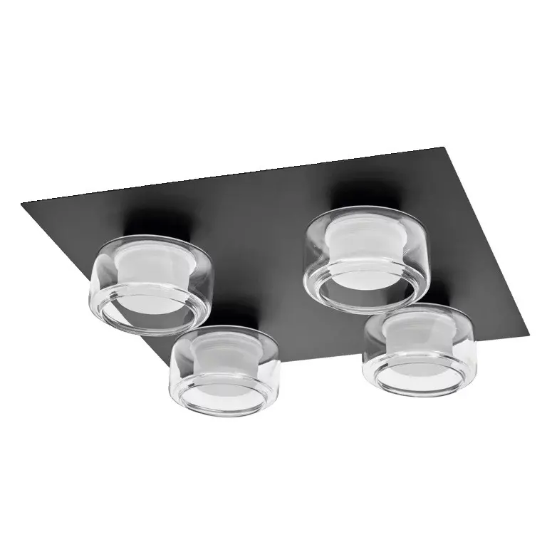 LED ЛАМПА ORBIS FLAME 4X5.5W CLICKCCT IP44 BK LEDVANCE