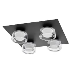 LED ЛАМПА ORBIS FLAME 4X5.5W CLICKCCT IP44 BK LEDVANCE