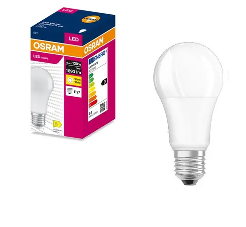 LED ЛАМПА VALUE CLA120 1893lm/827 E27 LEDVANCE