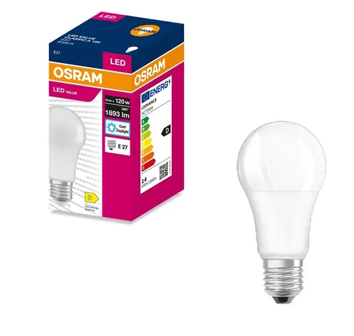 LED ЛАМПА VALUE CLA120 1893lm/865 E27 LEDVANCE