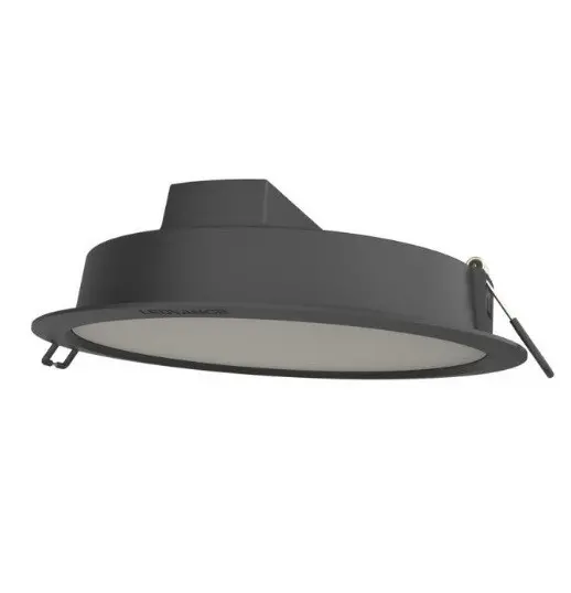 LED ЛУНА ЗА ВГРАЖДАНЕ DL IP44 DN 165 13W 830 1430LM BLACK LEDVANCE