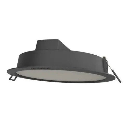 LED ЛУНА ЗА ВГРАЖДАНЕ DL IP44 DN 165 13W 830 1430LM BLACK LEDVANCE