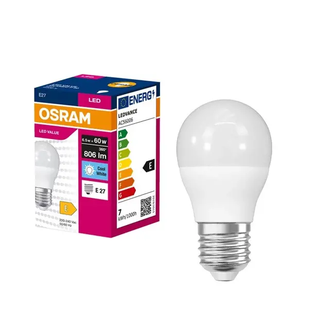 LED ЛАМПА VALUE CLP60 806lm/840 E27 LEDVANCE - image 1