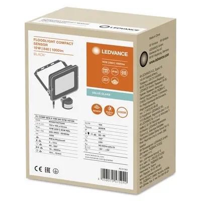 LED ПРОЖЕКТОР FL COMP SEN V 10W 840 SYM 100 BK LEDVANCE - ЧЕРЕН - image 2