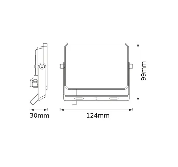 LED ПРОЖЕКТОР FLOODLIGHT LUX 20W 865 BLACK OSRAM LEDVANCE - image 2