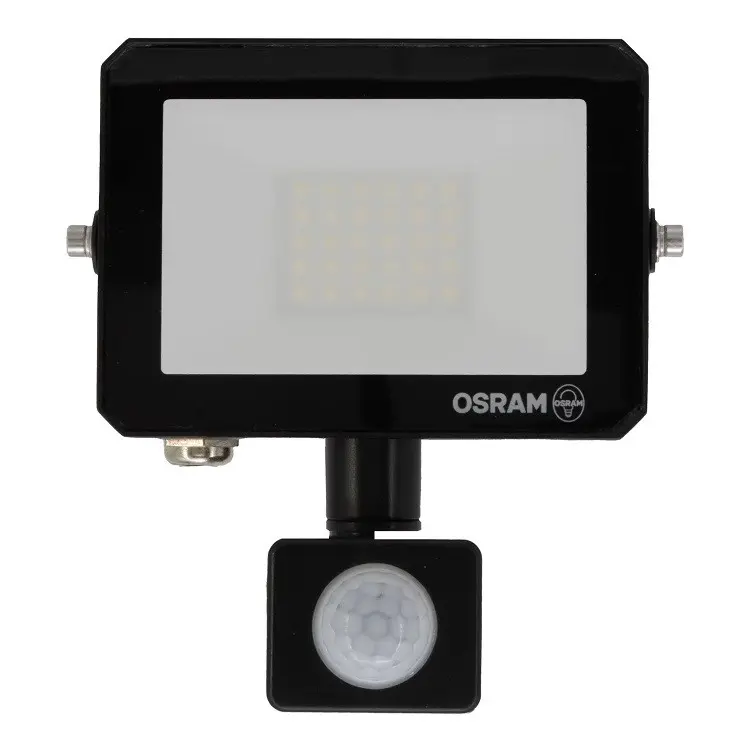 LED ПРОЖЕКТОР FLOODLIGHT LUX SENSOR 20W 865 BLACK OSRAM LEDVANCE - image 1