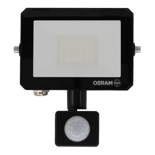 LED ПРОЖЕКТОР FLOODLIGHT LUX SENSOR 20W 865 BLACK OSRAM LEDVANCE - image 1