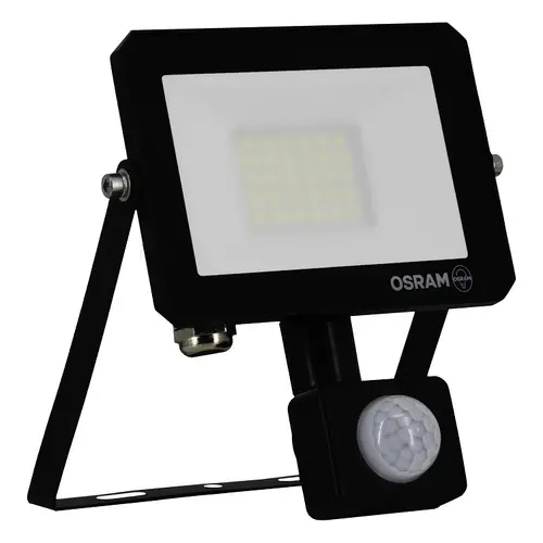 LED ПРОЖЕКТОР FLOODLIGHT LUX SENSOR 20W 865 BLACK OSRAM LEDVANCE