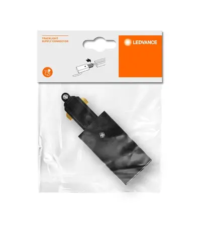 Connector τροφοδοσίας φωτισμού TRACKLIGHT SUPPLY CONNECTOR LEDVANCE - ΜΑΥΡΟ - image 3