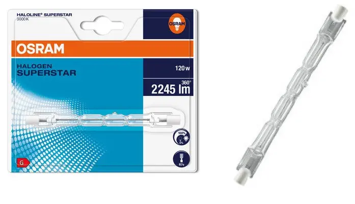 ΠΡΟΒΟΛΕΑΣ ΑΛΟΓΟΝΟΥ 64696 ECO 120W 230V R7S 114.2mm HALOLINE LEDVANCE