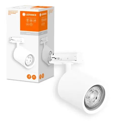 TRACKLIGHT SPOT MINICYLINDER WT GU10 LEDVANCE - БЯЛ - image 1