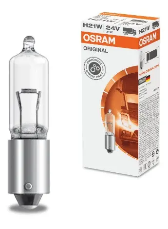 АВТОМОБИЛНА ЛАМПА 64138 H21W 24V BAY9s UNPACKED OSRAM