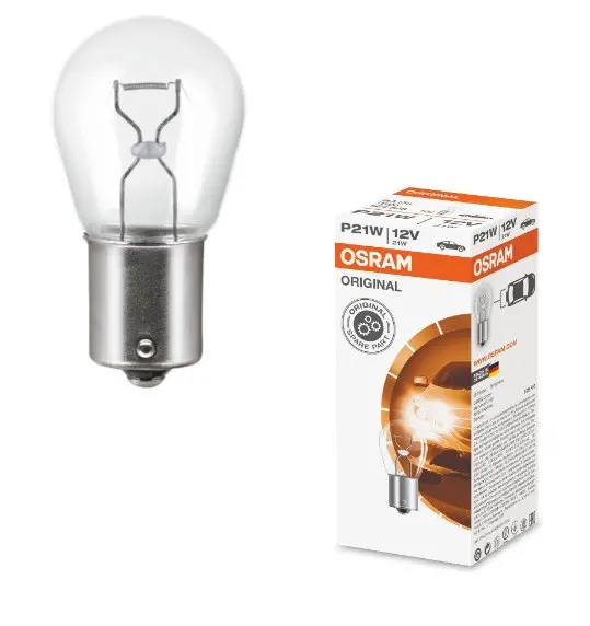 АВТОМОБИЛНА ЛАМПА 7506 P21W 12V BA15s UNPACKED OSRAM