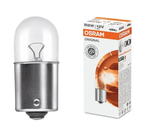 Bec auto 5007 R5W 12V BA15s UNPACKED OSRAM