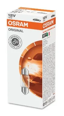 АВТОМОБИЛНА ЛАМПА 6438 10W 12V SV8,5-8 UNPACKED OSRAM - image 1