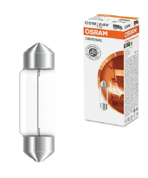 АВТОМОБИЛНА ЛАМПА 6423 C5W 24V SV8,5-8 UNPACKED OSRAM